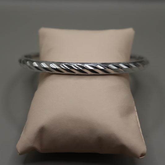 Luster 925 Silver Men's Kada