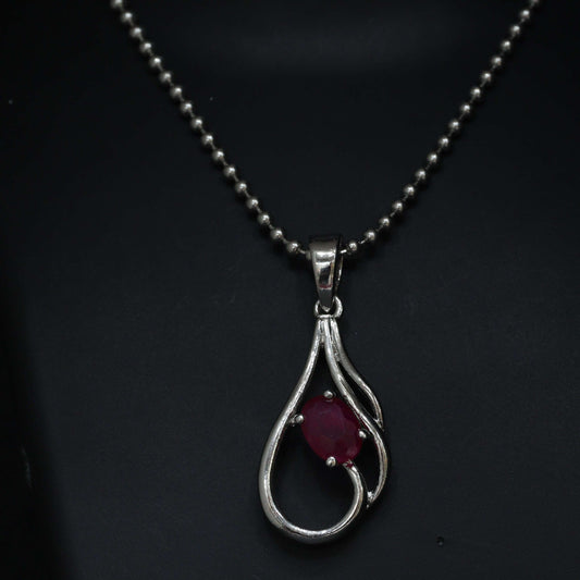 "Ethereal Square Sparkle Pendant Set"