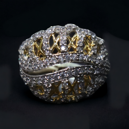 Eleganza Brillante - Italian Diamond Ring