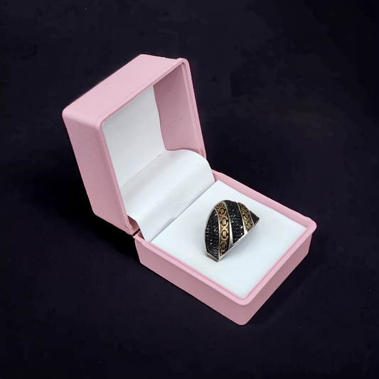 Sultan's Elegance Turkish Silver Ring
