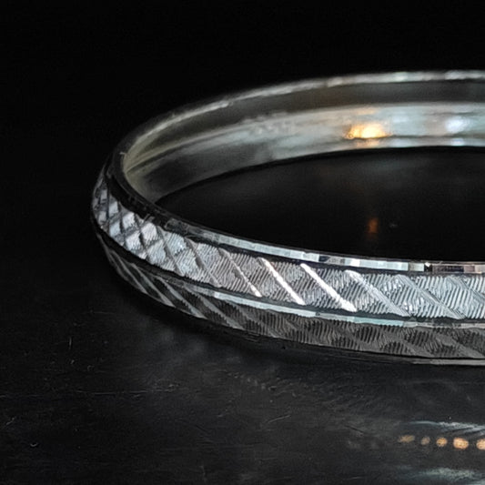 Silver Warrior Men's 925 Kada