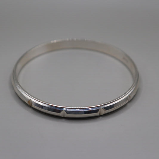 Men's 925 Sterling Silver Band Kada