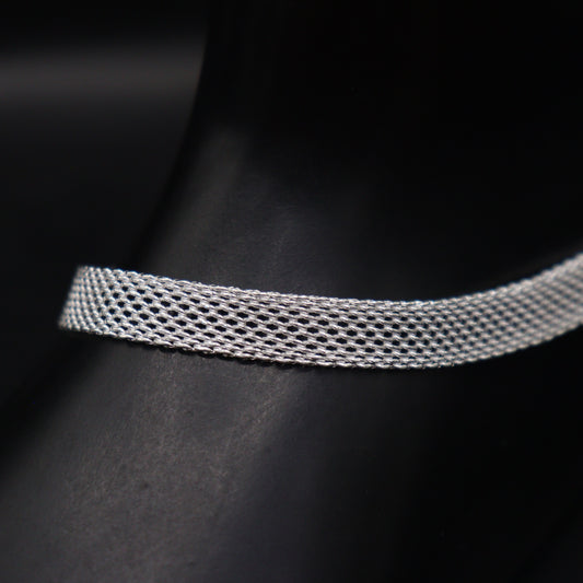 "Sterling Silver 925 Charm Anklet"