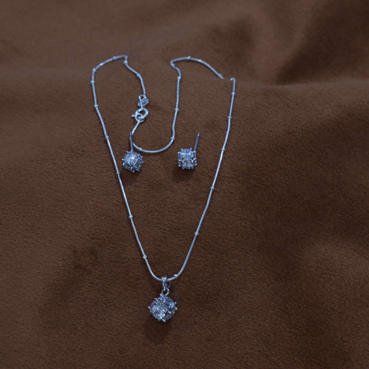 "Sparkling Nights Sterling Pendant Sets