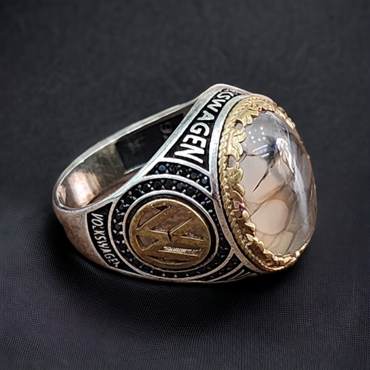 "Sultan's Embrace - Men's Sterling Silver 925 Ring"