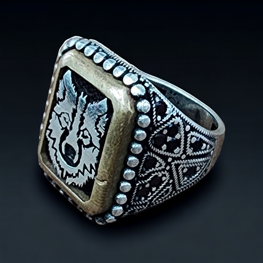 Turkish Warrior 925 Silver Men's Ring