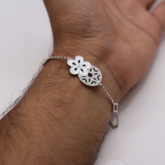 Frosty Elegance Silver 925 Bracelet for Women