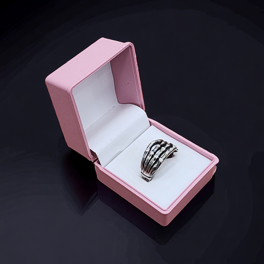 Turkish 925 Sterling Silver Skull Ring for Men