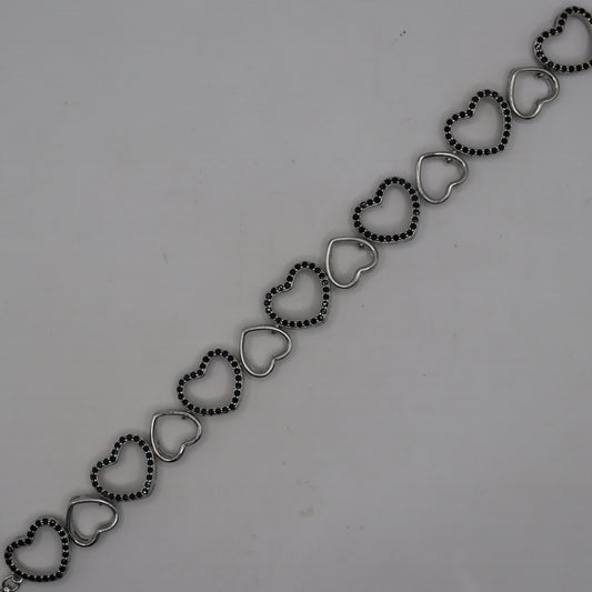 Enchanting Elegance Silver Bracelet