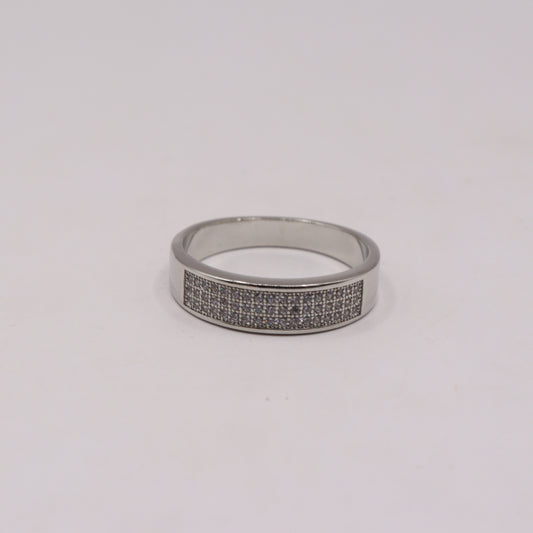 "Majestic Silver Crest Ring"