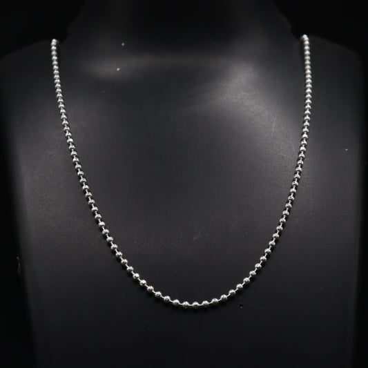 "Solid Sterling Silver Men's Chain"