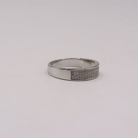 "Majestic Silver Crest Ring"