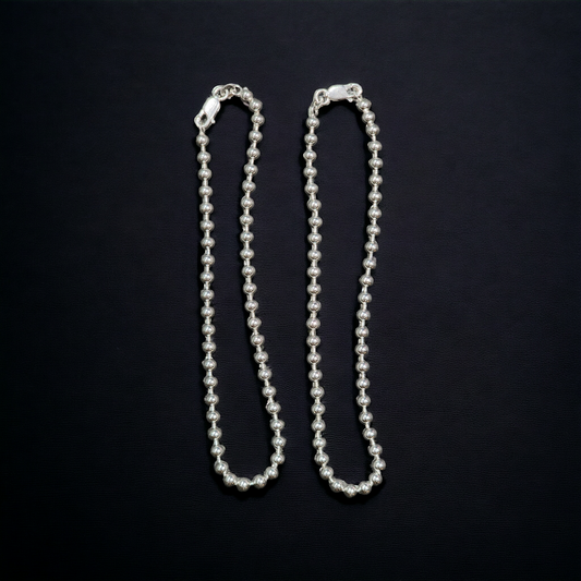 "925 Sterling Silver Bellezza Anklets for Women"