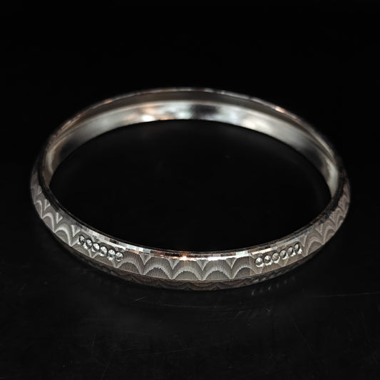 Sleek Silver 925 Men's Cuff