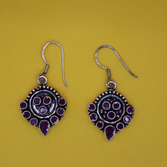 Golden Pink 925 Grace Earring"
