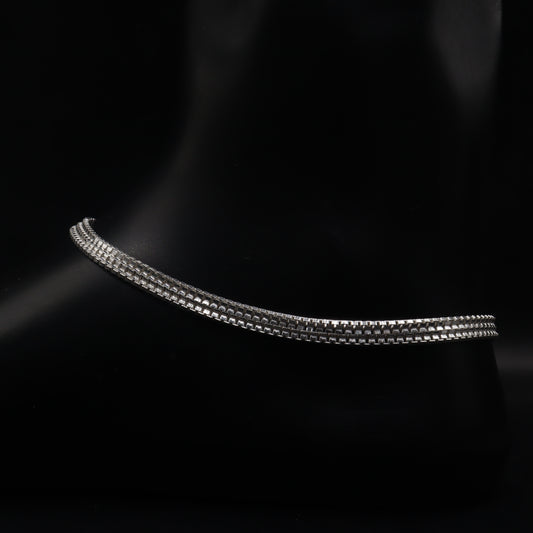 "Sterling Silver 925 Elegance Anklet"