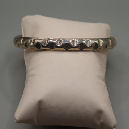 "Silver Elegance Bangles"