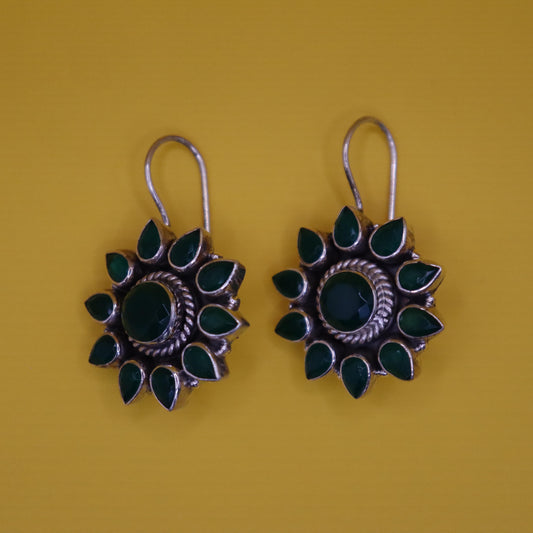 "Golden Bloom Earrings"
