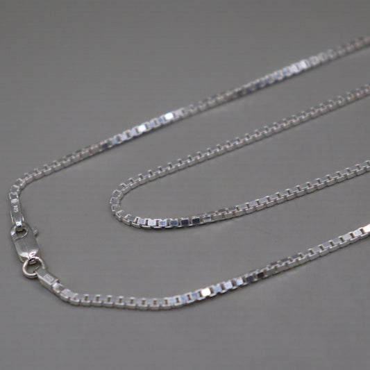 "Sleek 925 Silver Men's Chain"