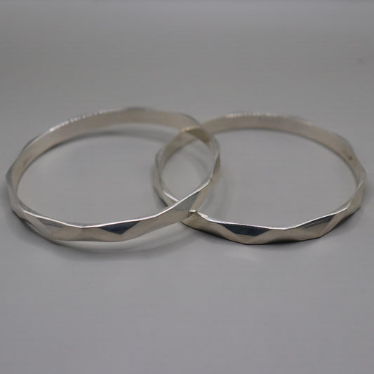 "925 Sterling Silver Men's Kada Bracelet"