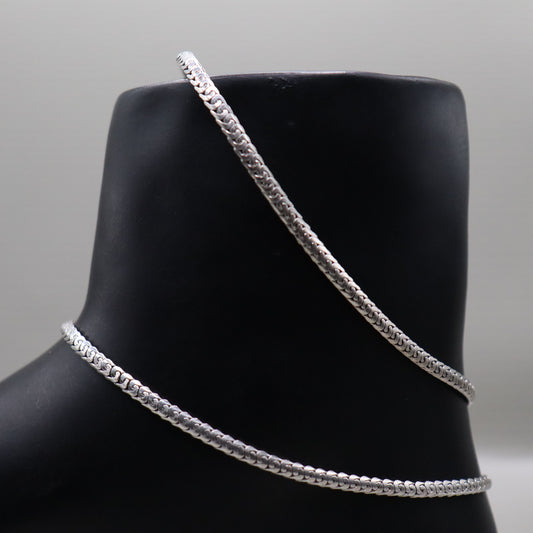 Silver Serenity 925 Payal