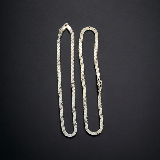 Simplistic Elegance: 925 Sterling Silver Payal