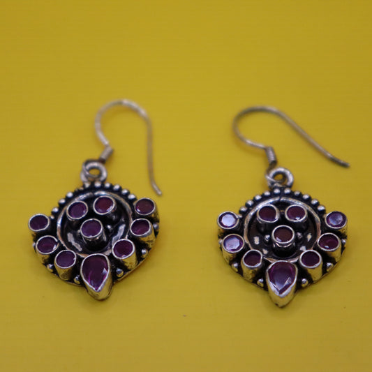 Golden Pink 925 Grace Earring"