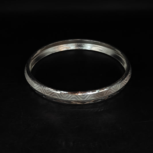 "Sleek Silver 925 Men's Kada"