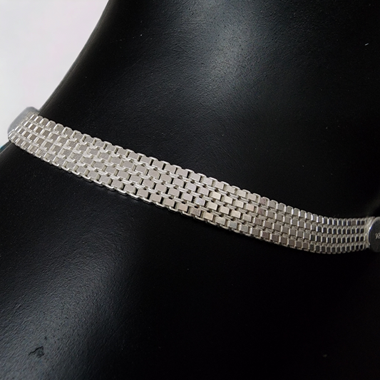"Sterling Silver 925 Elegance Anklet"