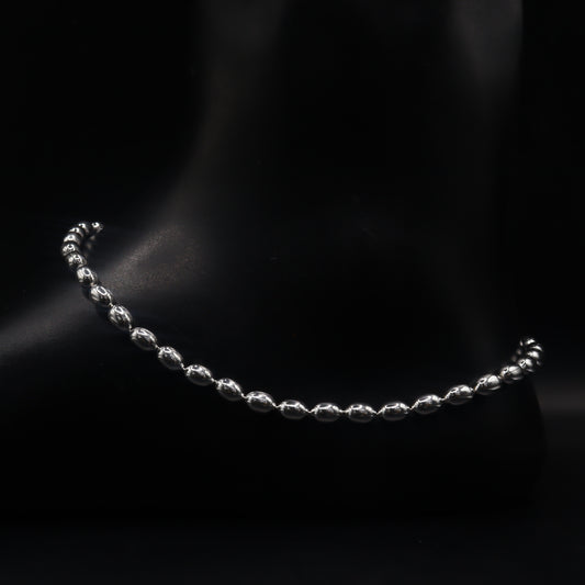 Elegant 925 Sterling Silver Anklet