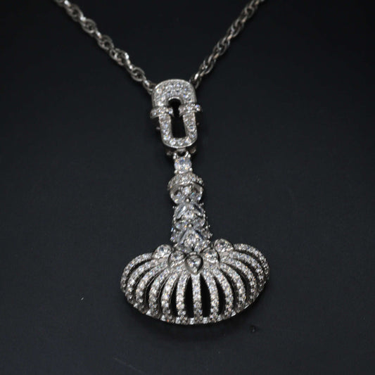 Elegant Sparkle Sterling Pendant Sets