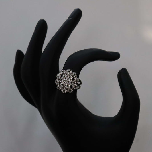 Eleganza Brillante Diamond Italian Ring