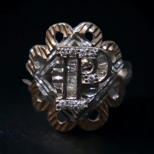 Diamond Bianchi Italian Ring