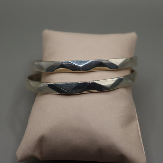 "925 Sterling Silver Men's Kada Bracelet"