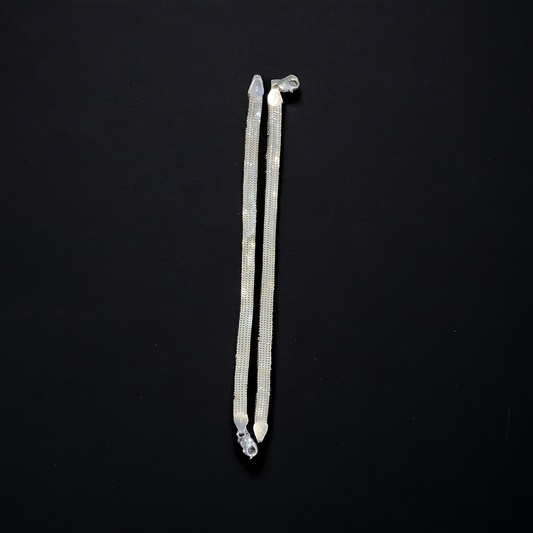 "Elegant 925 Sterling Silver Anklet for Women"
