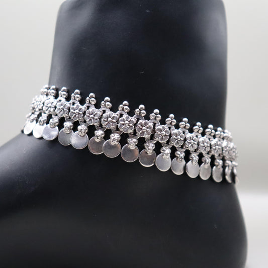 Sterling Charm 925 Silver Anklets