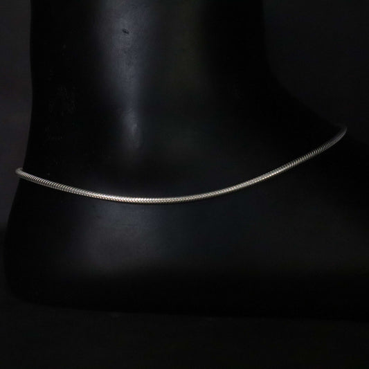 Himalayan Azure 925 Sterling Silver Anklet