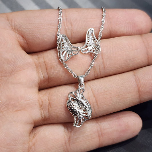 Diamond Glimmer Pendant Sets
