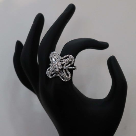Bianca Diamante Italian Ring