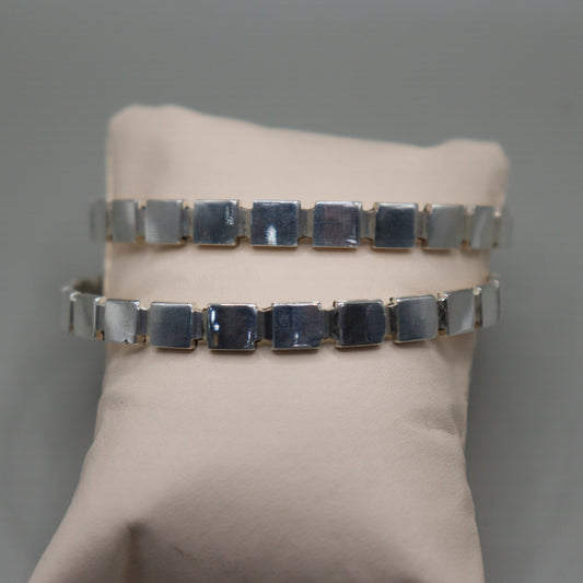 "Silver Shield Women's Bracelet"