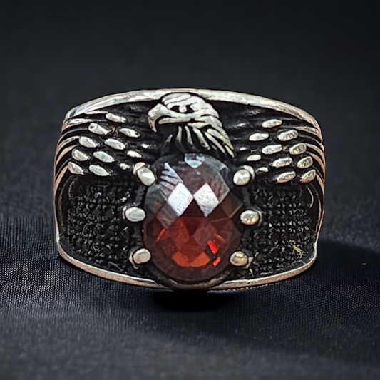 Turkish Sovereign Silver Men's Ring - 925 Series