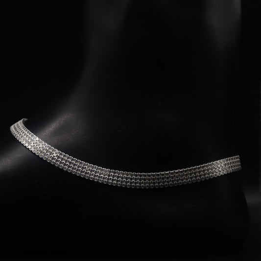 Elegant Sterling 925 Silver Anklet