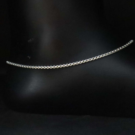 Graceful Sterling Silver Anklets