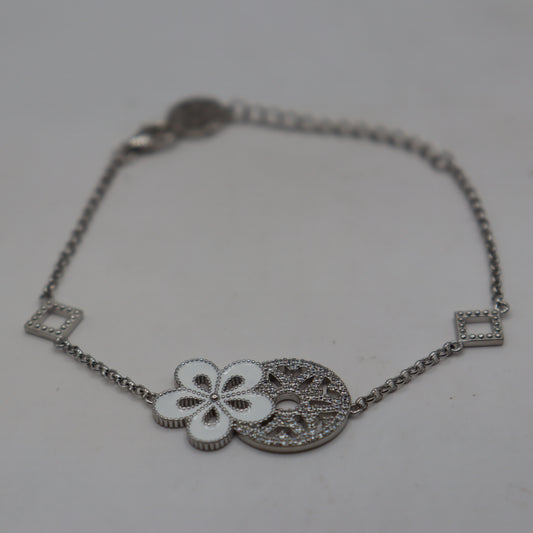 Frosty Elegance Silver 925 Bracelet for Women