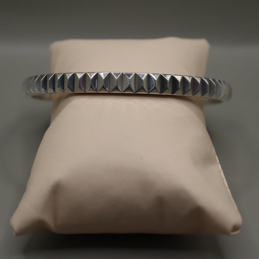 Graceful 925 Silver Men's Kada