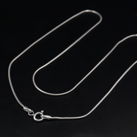 "Sleek Silver 925 Men's Chain"