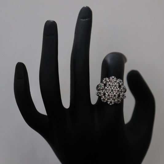 Eleganza Brillante Diamond Italian Ring