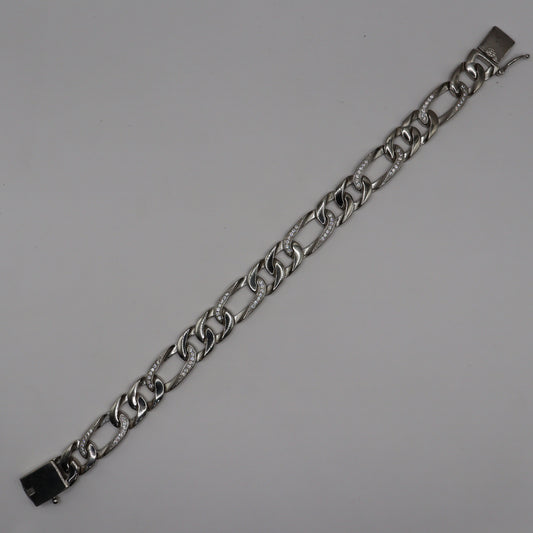 "Sterling Strength Men's Bracelet"