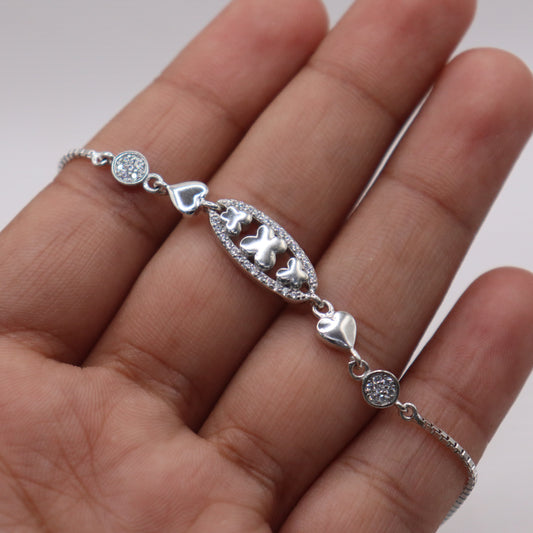 Ethereal Elegance Silver 925 Bracelet