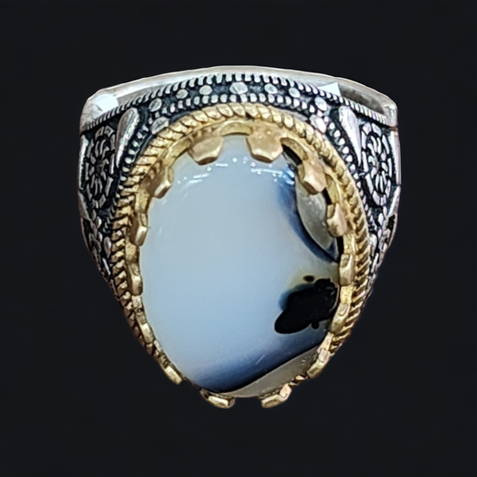 Turkish Sterling Silver Men's Ring